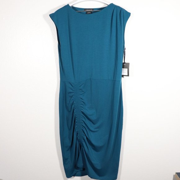 NWT Trouve Teal Moroccan Dress Size Medium - Picture 5 of 11